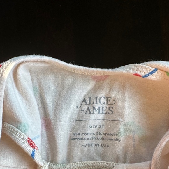 Adorable Cherry Patterned Kids Dress - Picture 2 of 4